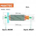 ทุ่นสว่าน MAKTEC ( มาคเทค)  รุ่น MT811 *ทุ่นแบบเต็มแรง ทนทาน ทองแดงแท้ 100% *   #4100228
