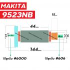 ทุ่นหินเจียร MAKITA (มากิต้า) รุ่น 9523NB , 9523B  *ทุ่นแบบเต็มแรง ทนทาน ทองแดงแท้ 100%  * #410043