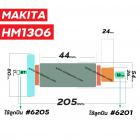 ทุ่นเครื่องสกัด MAKITA รุ่น HM1306  * ทุ่นแบบเต็มแรง ทนทาน ทองแดงแท้ 100%  * #VM4100219