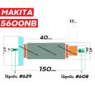 ทุ่นเลื่อยวงเดือน MAKITA รุ่น 5600NB , 5600NBA * ทุ่นแบบเต็มแรง ทนทาน ทองแดงแท้ 100%  *  #410023