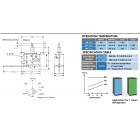 เทอร์โมสตัทตู้เย็นประตูเดียว TOSHIBA ( โตชิบ้า ) #GM-1151C  ,  MIITSUBISHI มีแกนกดละลาย สำหรับทั่วไป  #2200087A