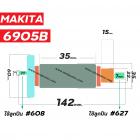 ทุ่นบล็อคไฟฟ้า MAKITA รุ่น 6905B , 6905  * ทุ่นแบบเต็มแรง ทนทาน ทองแดงแท้ 100%  *#410128