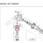 แหวนล็อคเฟืองหินเจียร  MAKITA GA6020  GA5020 ( แท้ )   No.37 #267811-8 